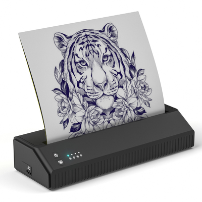 購入 アプリ コントロール タトゥー 転送 マシン 2500mAh 203dpi 熱コピー タトゥー オンライン製造